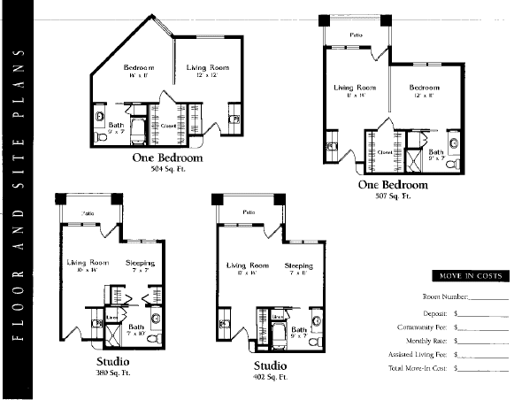 (FLOOR AND SITE PLANS)